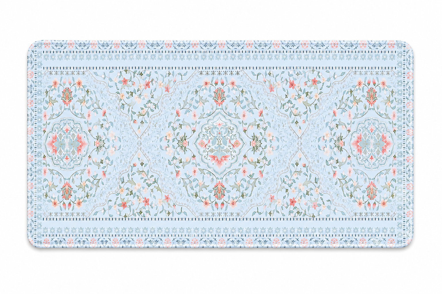 Floral Computer Desk Mouse Pad