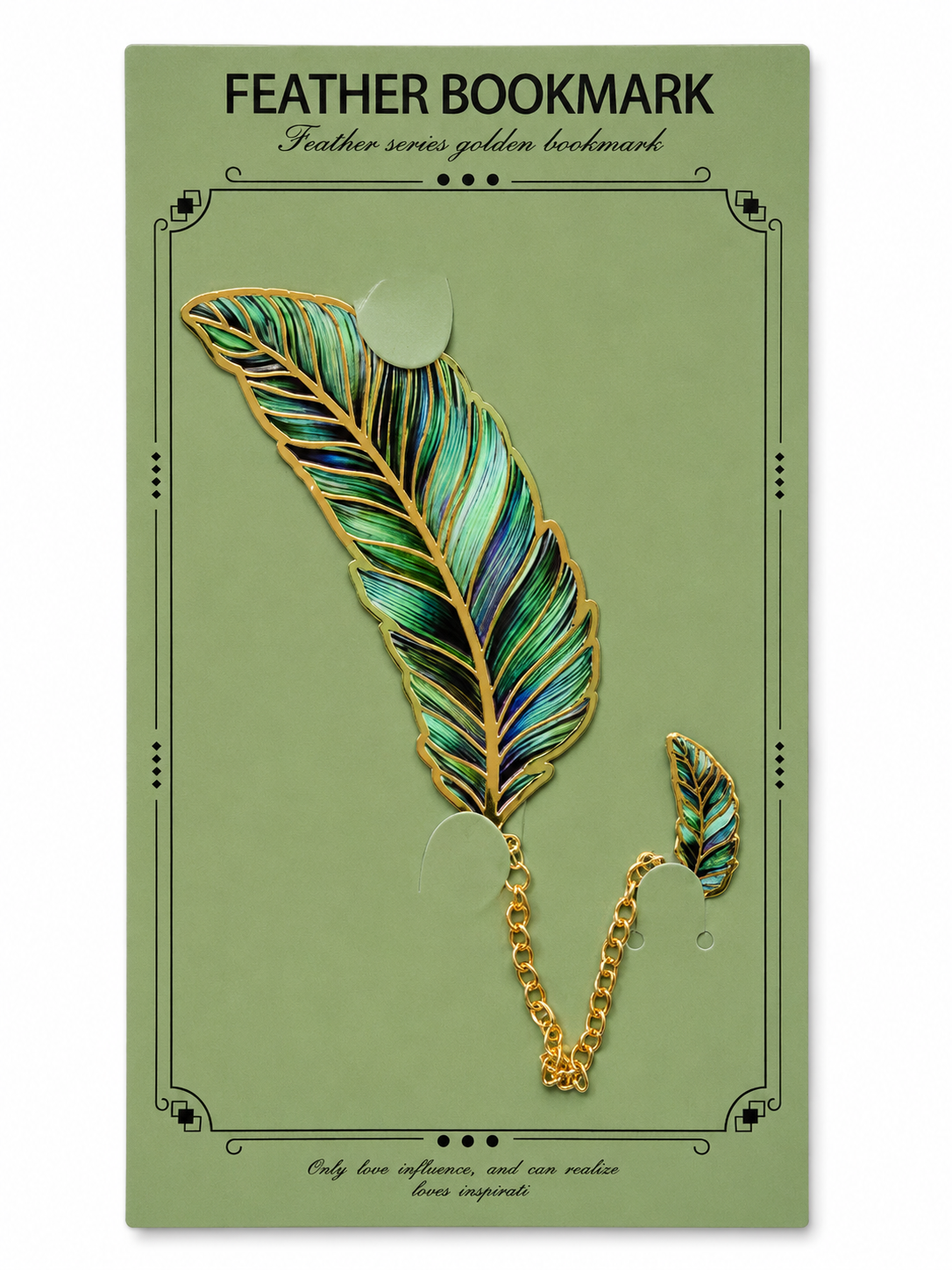 Feather Bookmarks