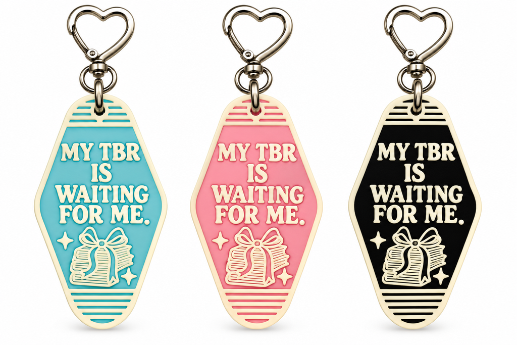 Bookish Keychain