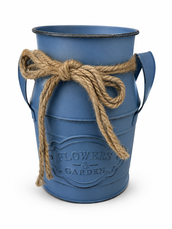 Vintage Milk Can Vase - 50% Off