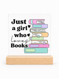 Book Themed Acrylic Display