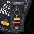 The Haunted Library Book Stack Keyring