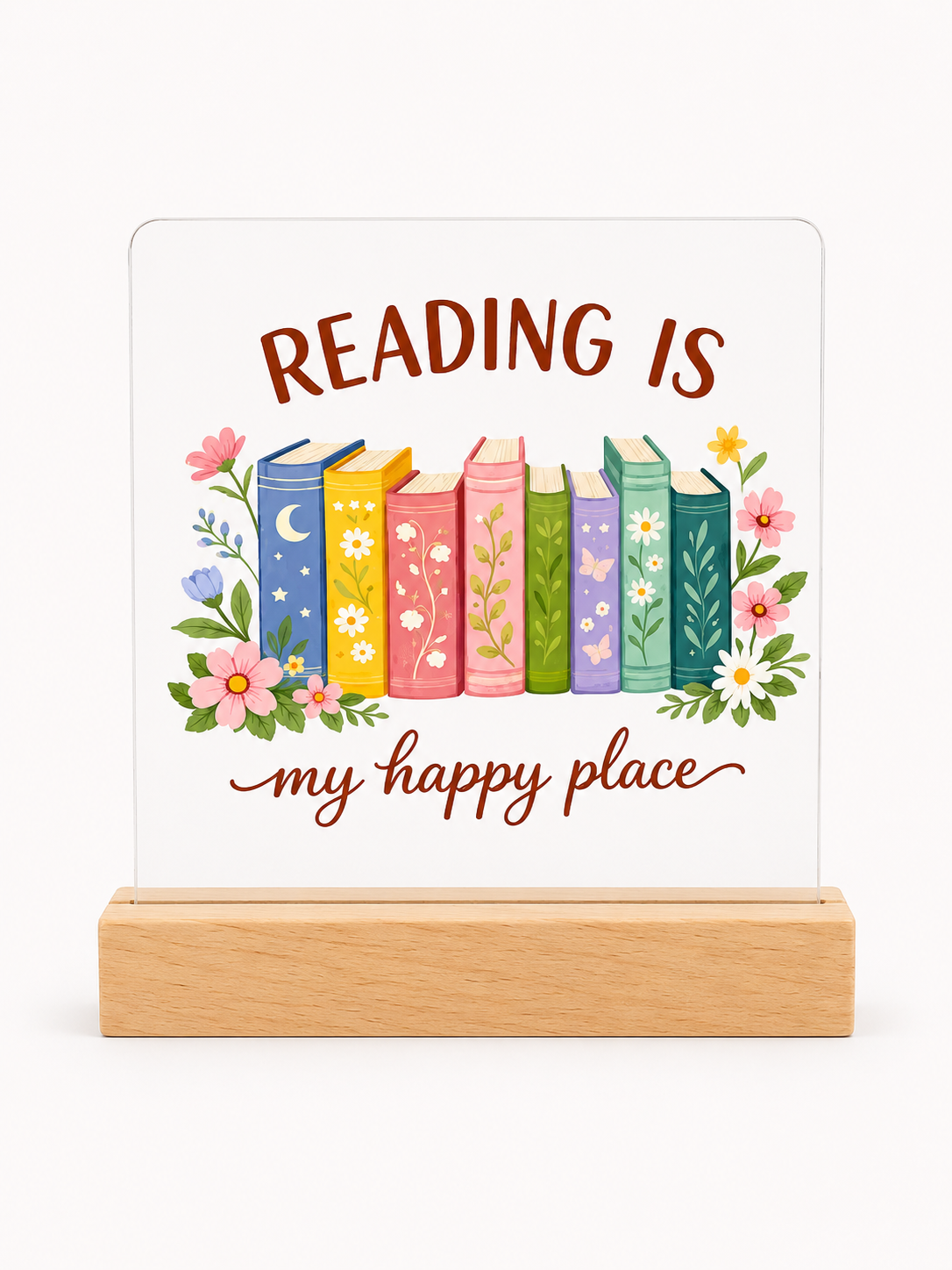 Book Themed Acrylic Display