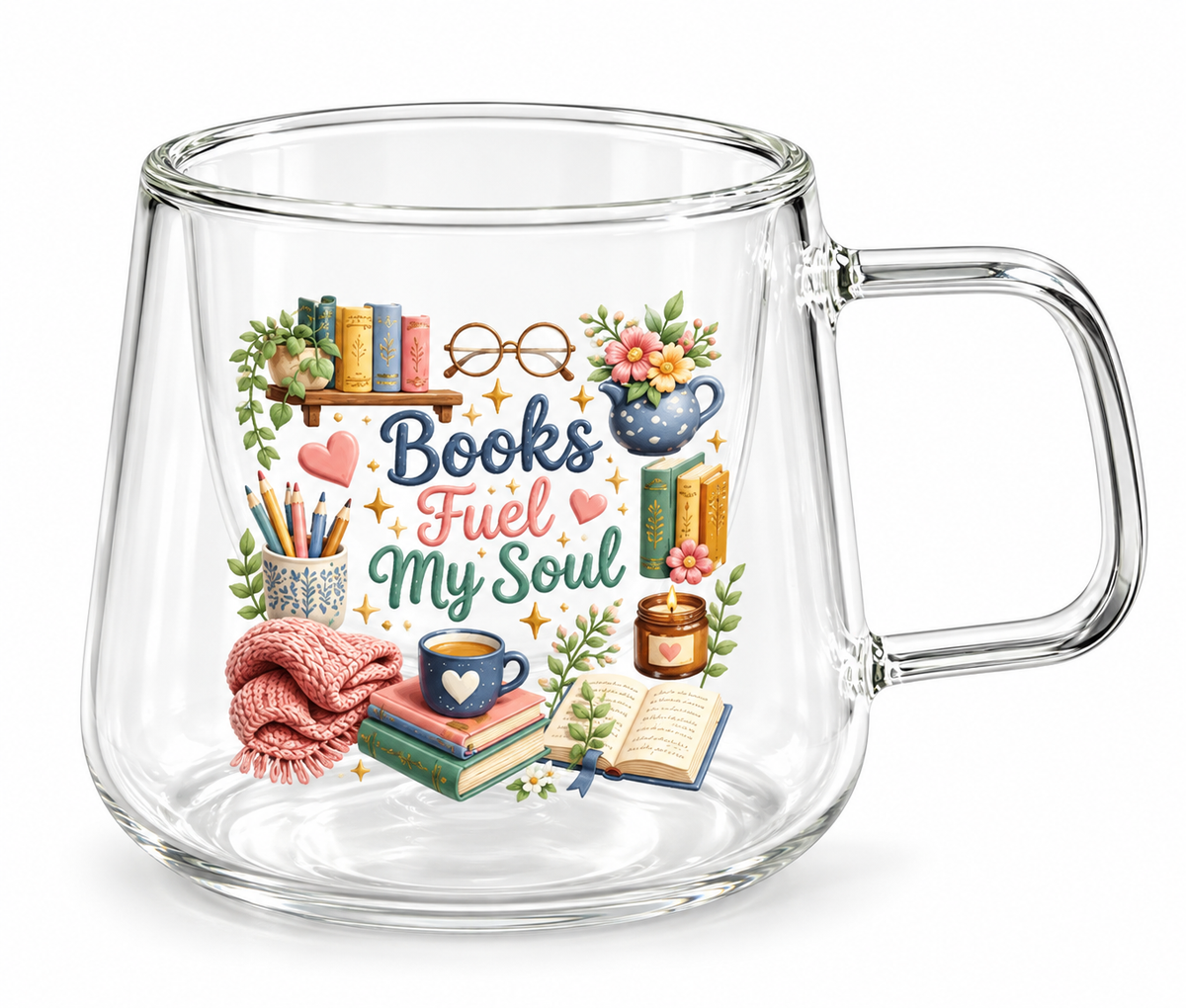 Books Fuel My Soul Mug