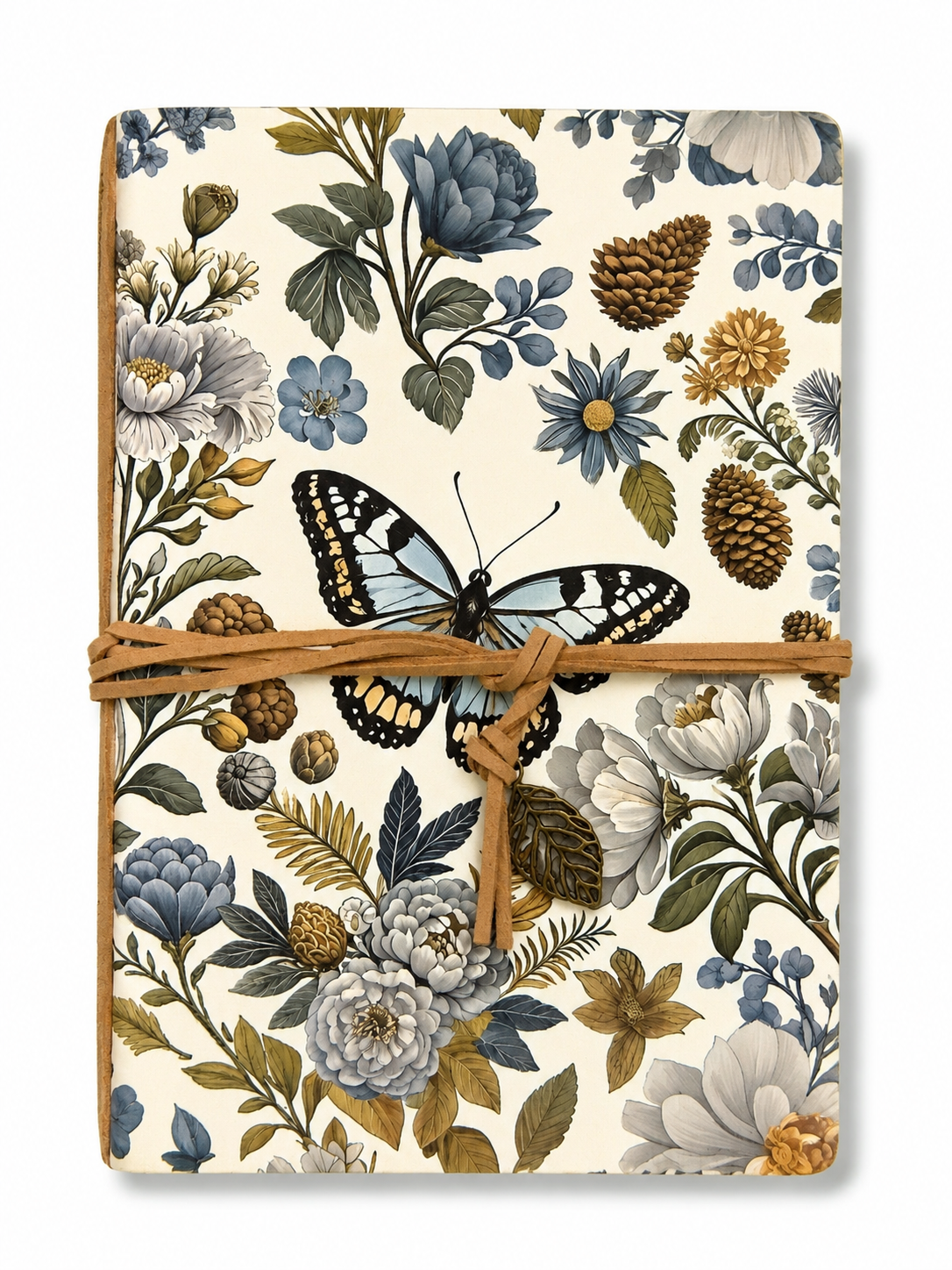 Butterfly Cream Notebook