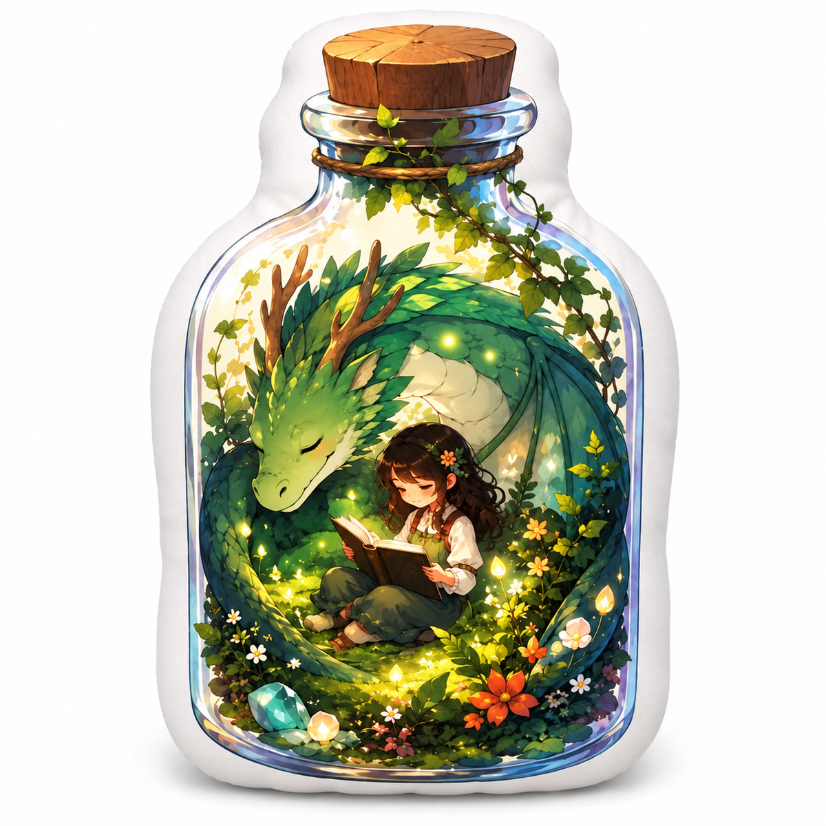 Forest Dragon Cushion