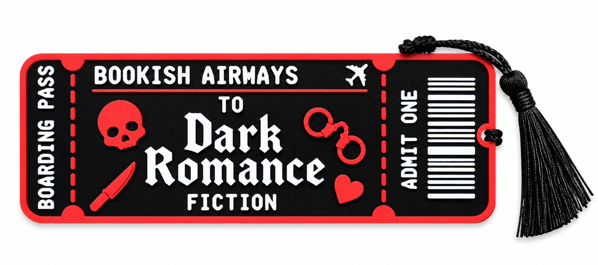 Boarding Pass Trope & Library Card Bookmarks