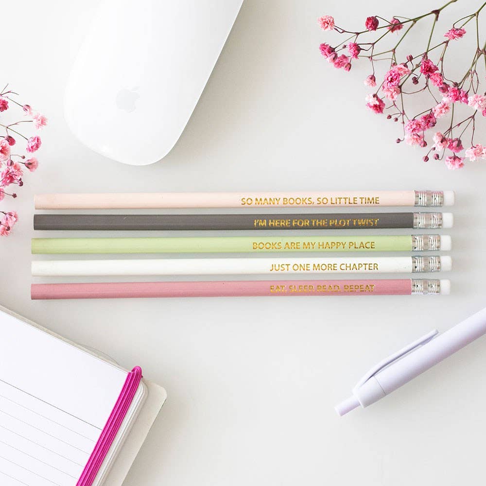 Literature Inspired Pencils 5pk