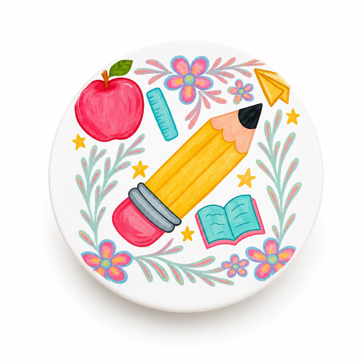 Teacher Themed Coaster