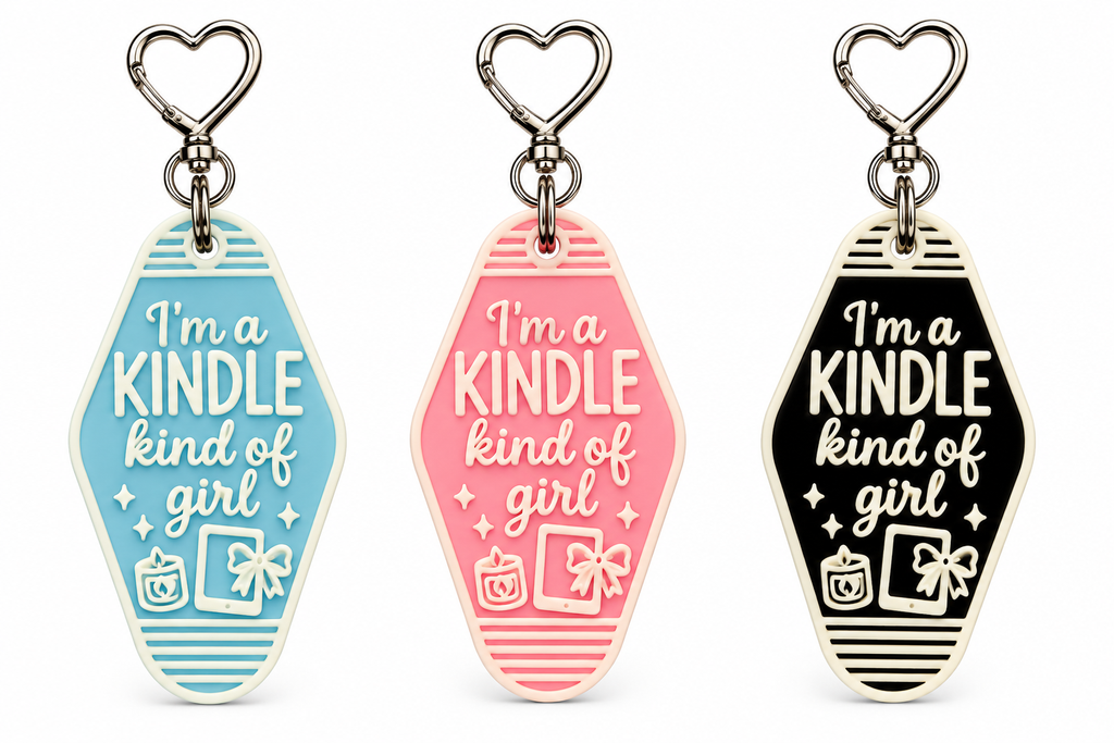 Bookish Keychain