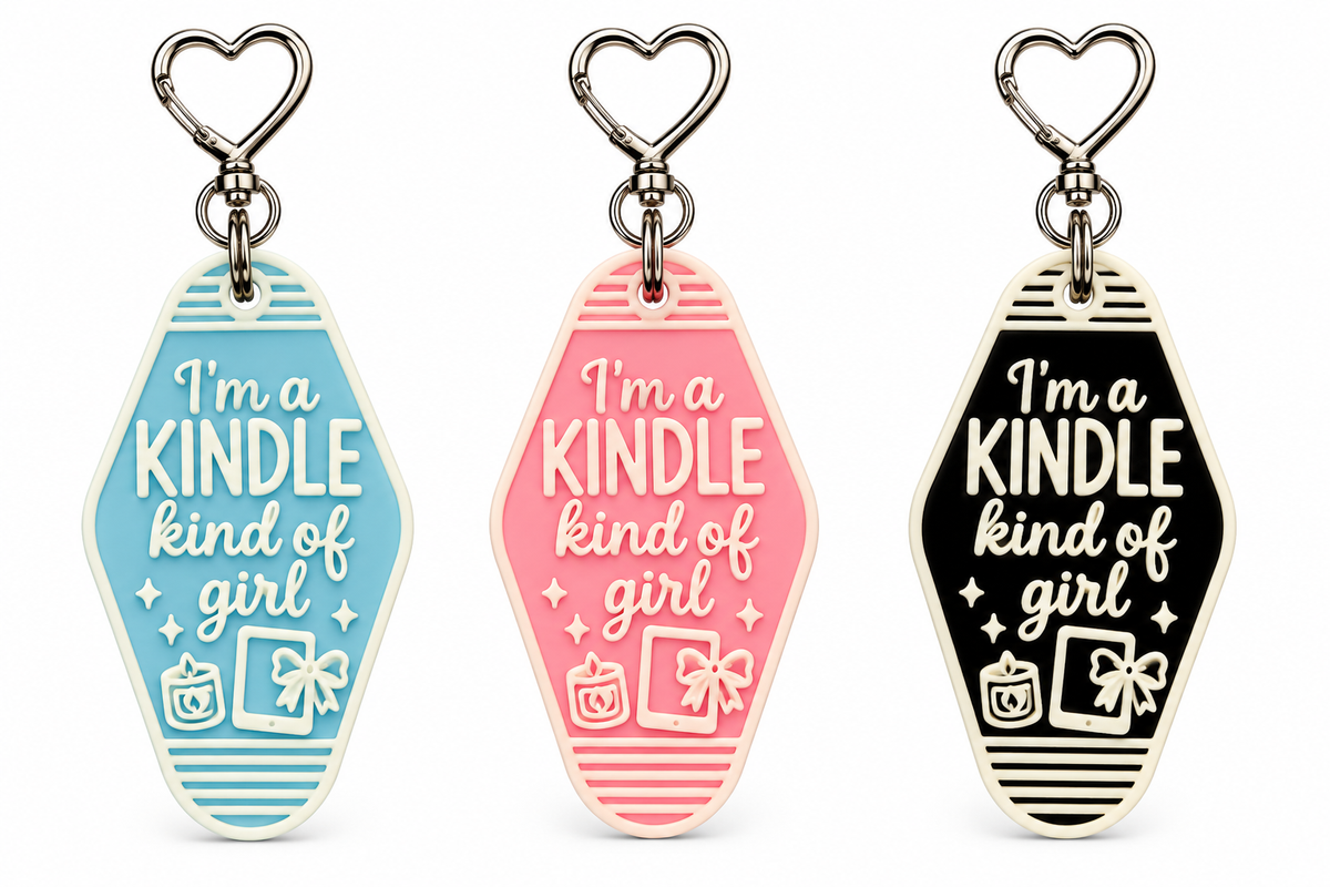 Bookish Keychain