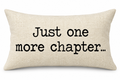Just One More Chapter Cushion