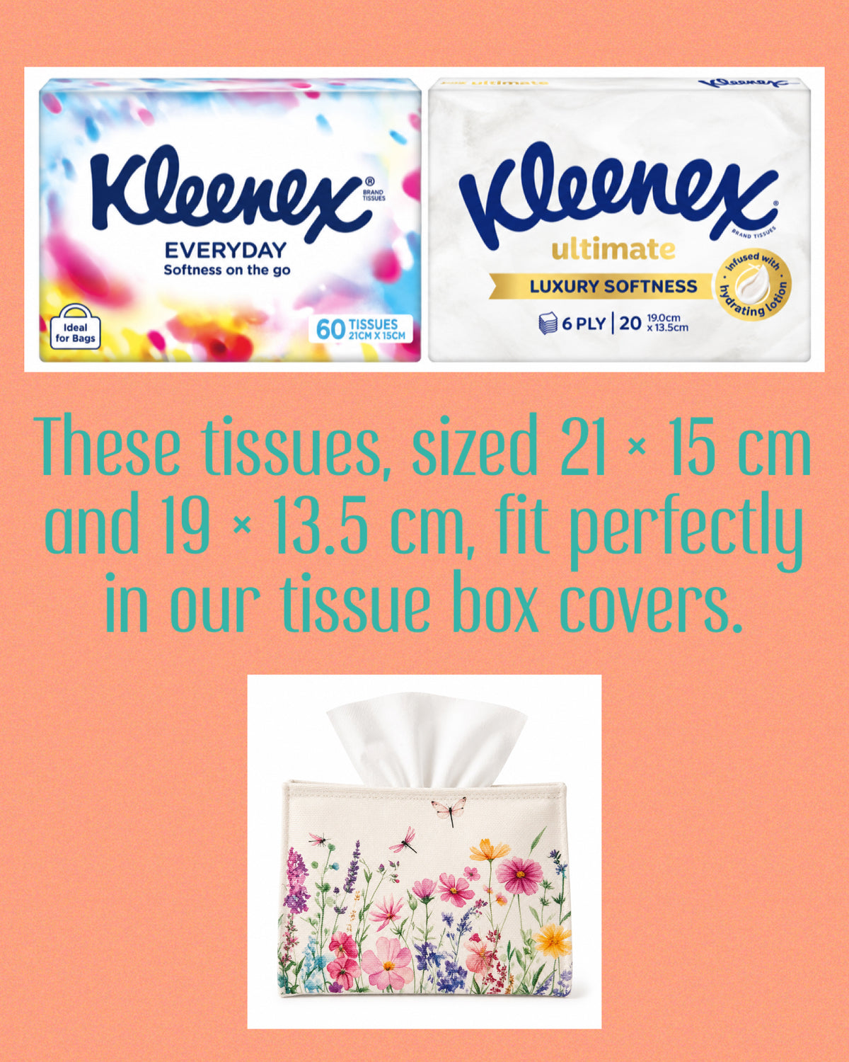 Facial Tissue Holders (7 variants) - 50% Off