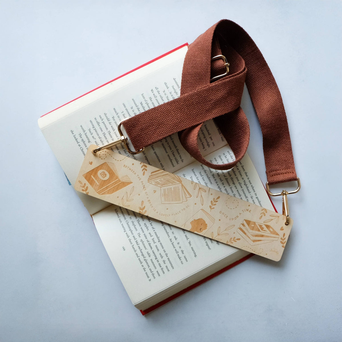 Bookmark Purse - Book Carrier Book Lover Gift