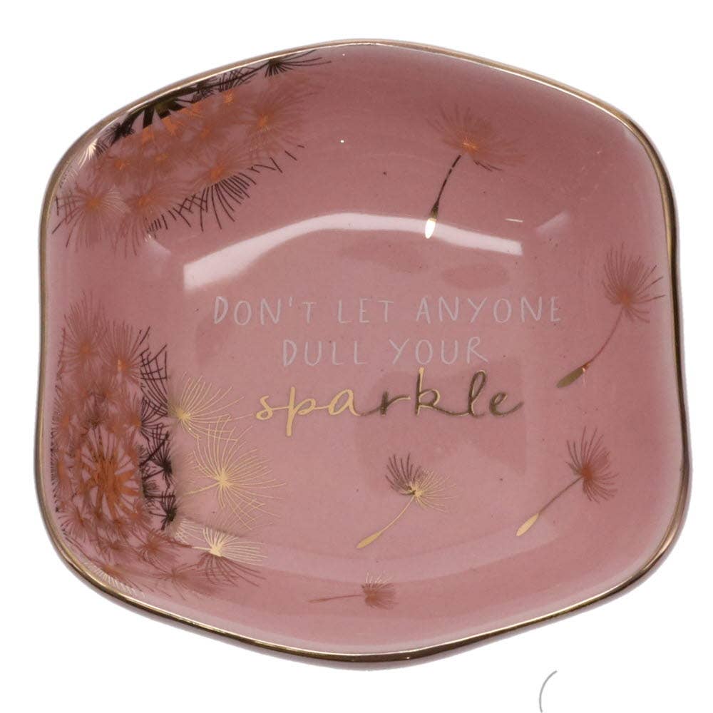 Don't Let Anyone Dull Your Sparkle Trinket Dish